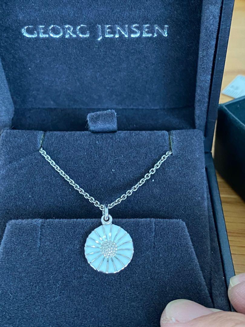 Authentic Georg Jensen Daisy necklace Women s Fashion Jewelry