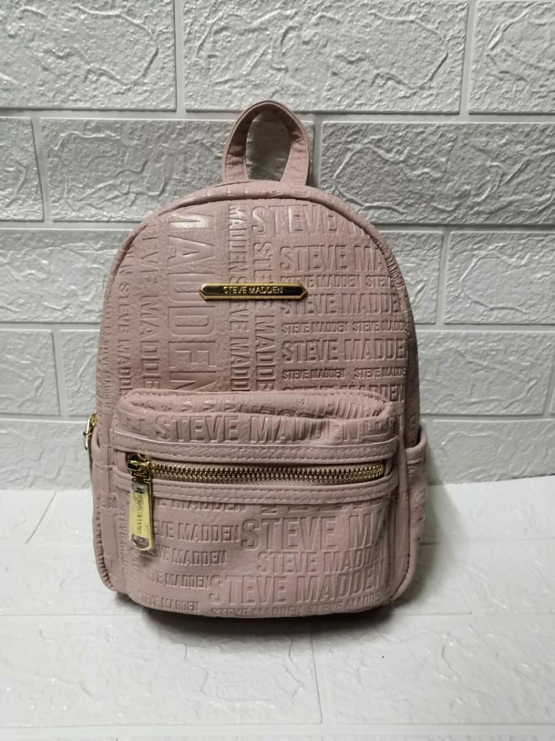 Authentic Steve Mini Backpack Blush, Women's Fashion, Bags Wallets, Backpacks on