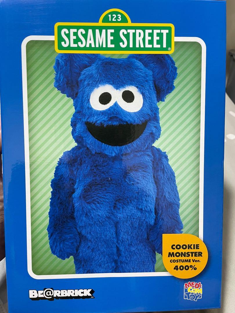 BE@RBRICK COOKIE MONSTER Costume Ver. 400% SESAME STREET クッキーモンスター セサミストリート  メディコムトイ ベアブリック - 人形、キャラクタードール