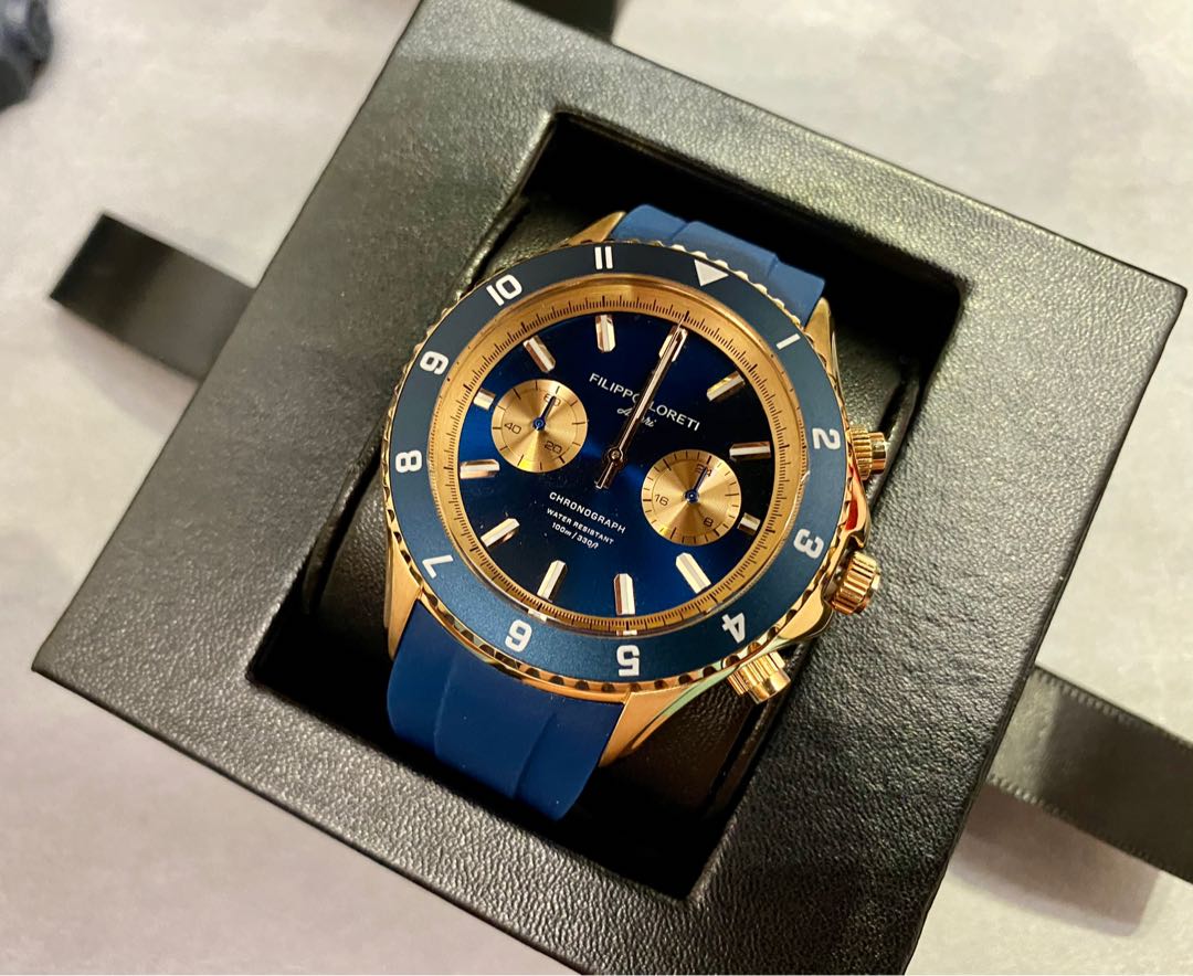 Filippo loreti rose gold watch cheap