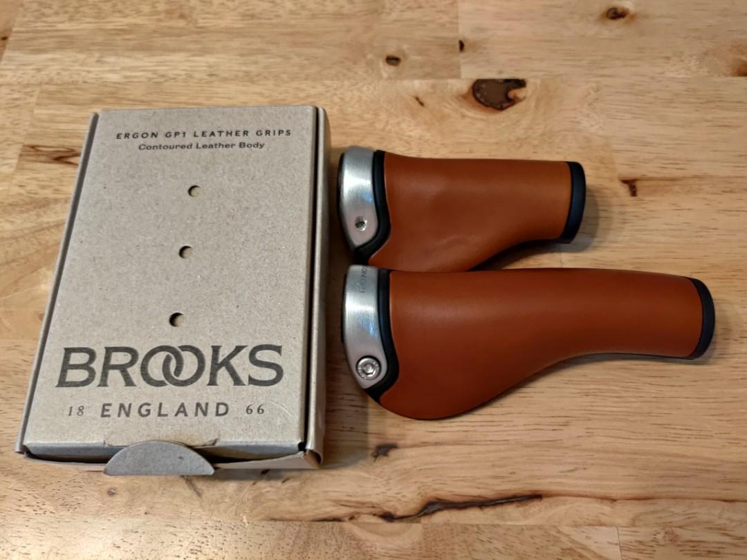 Brooks Ergon GP1 Leather Grips