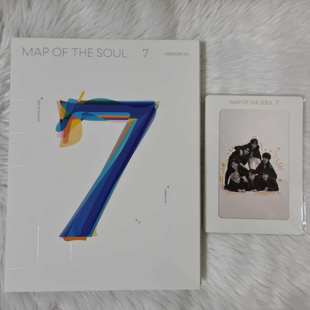 BTS MOTS 7 Version 4 album with Weverse Shop POB (no PC, qr code and ...