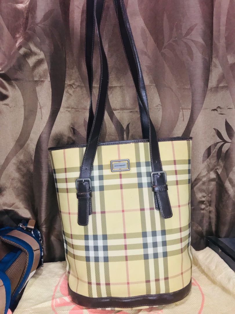 Burberry Vintage Tote Bag