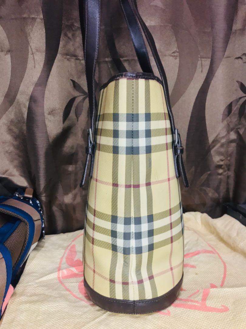 Burberry Vintage Tote Bag Women s Fashion Bags Wallets Tote