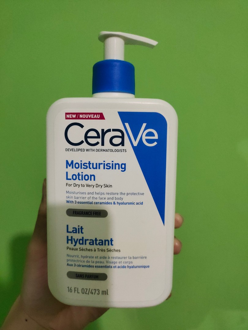 cerave moisturizing lotion, Kesehatan & Kecantikan, Kulit, Sabun & Tubuh di Carousell