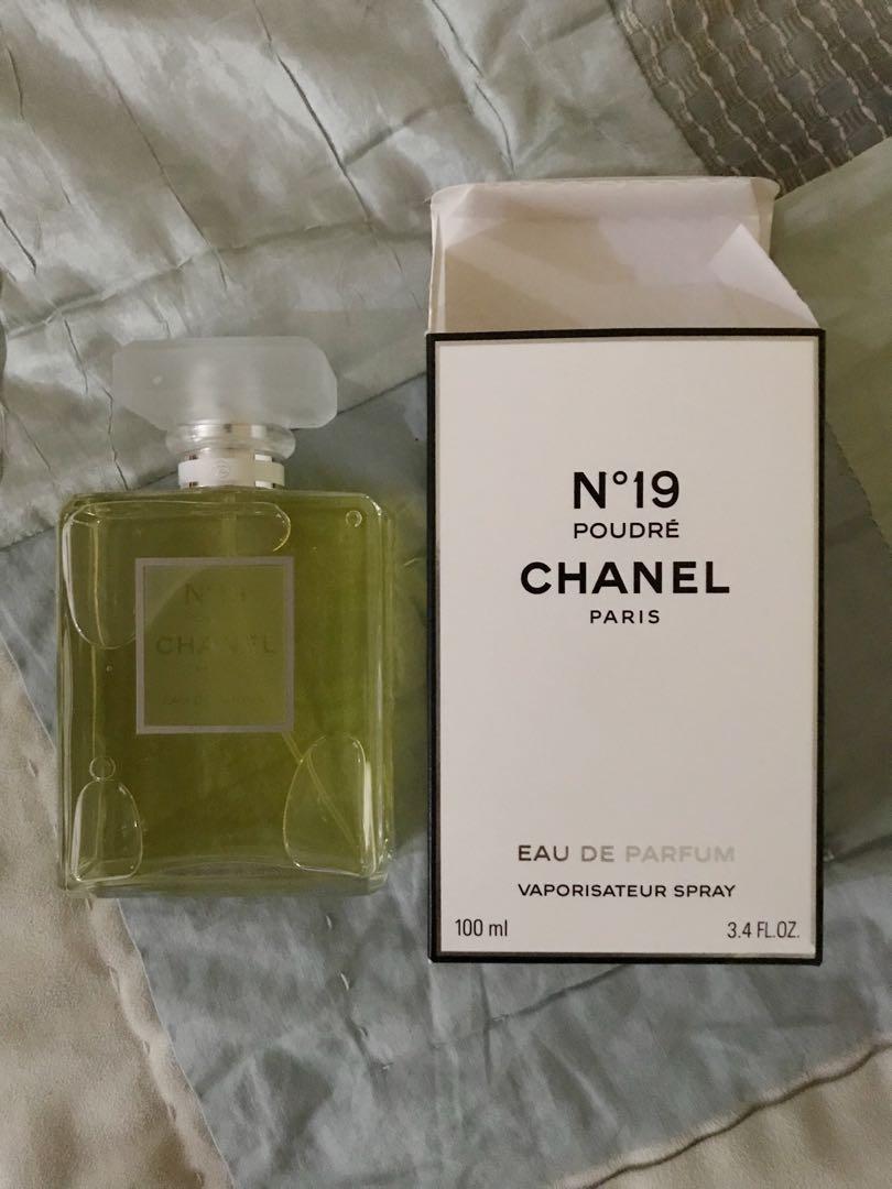 CHANEL N°19 EDP 100 ml Spray NEW SEALED SHIP FROM FRANCE