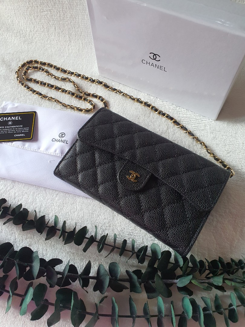 Chanel sales wallet sling