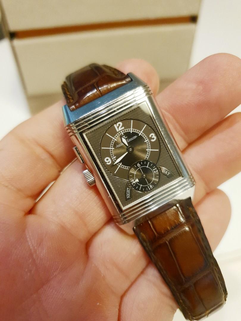 CHEAPEST! JaegerLeCoultre Reverso Duo Manual Winding Stainless Steel