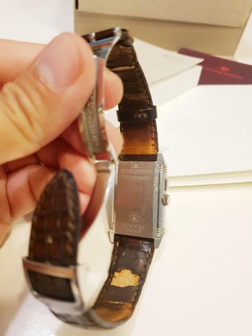 CHEAPEST! JaegerLeCoultre Reverso Duo Manual Winding Stainless Steel