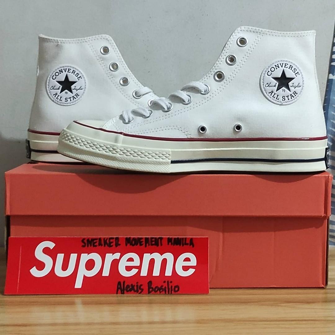 Chuck 70 high top white sales