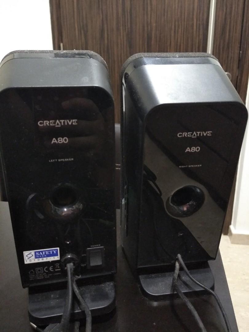 Creative A80 desktop speakers