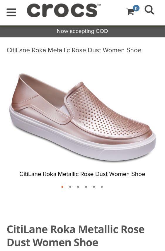 Crocs citilane hotsell roka rose gold