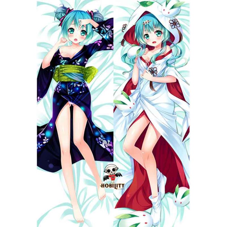 Dakimakura Vocaloid Hatsune Miku Kimono wear Full Body Pillow