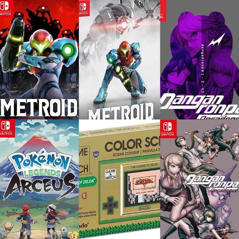 Danganronpa Decadence Collector's Edition Switch Metroid Dread Steelbook  Edition Switch Pokemon Legends: Arceus Switch Nintendo Game & Watch: The  Legend of Zelda, Video Gaming, Video Games, Nintendo on Carousell