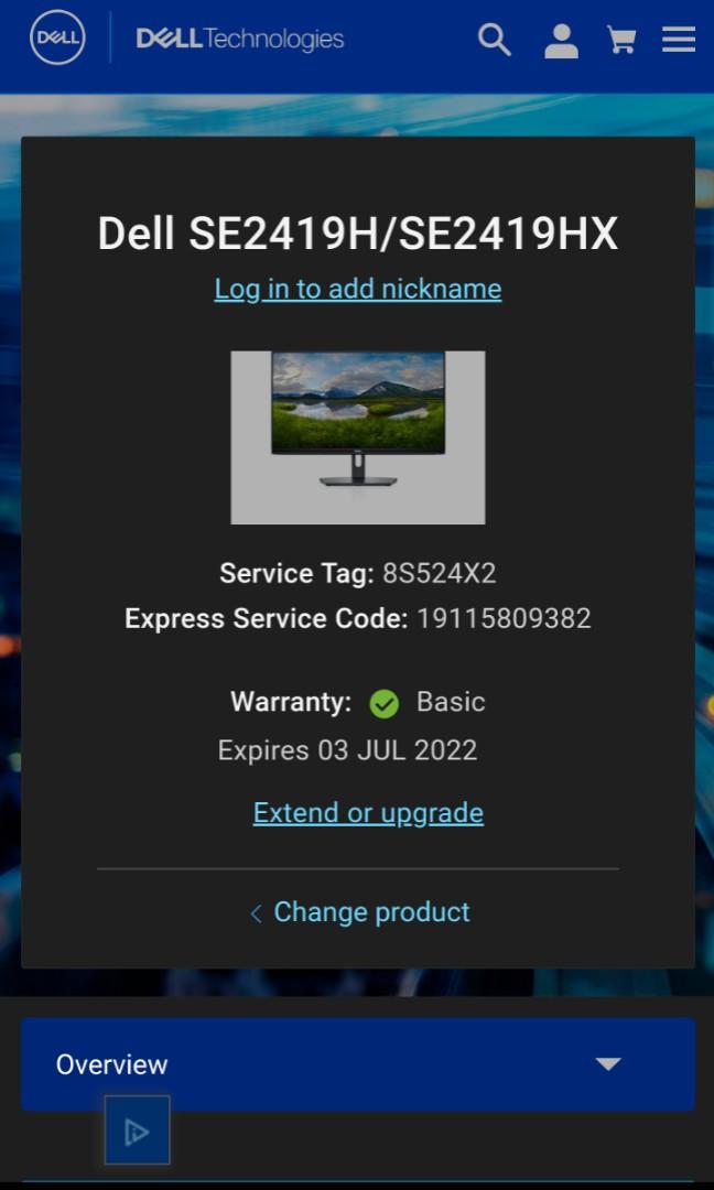 Dell SE2419Hx 23.8\" IPS Full HD (1920x1080) Onitor, Negro
