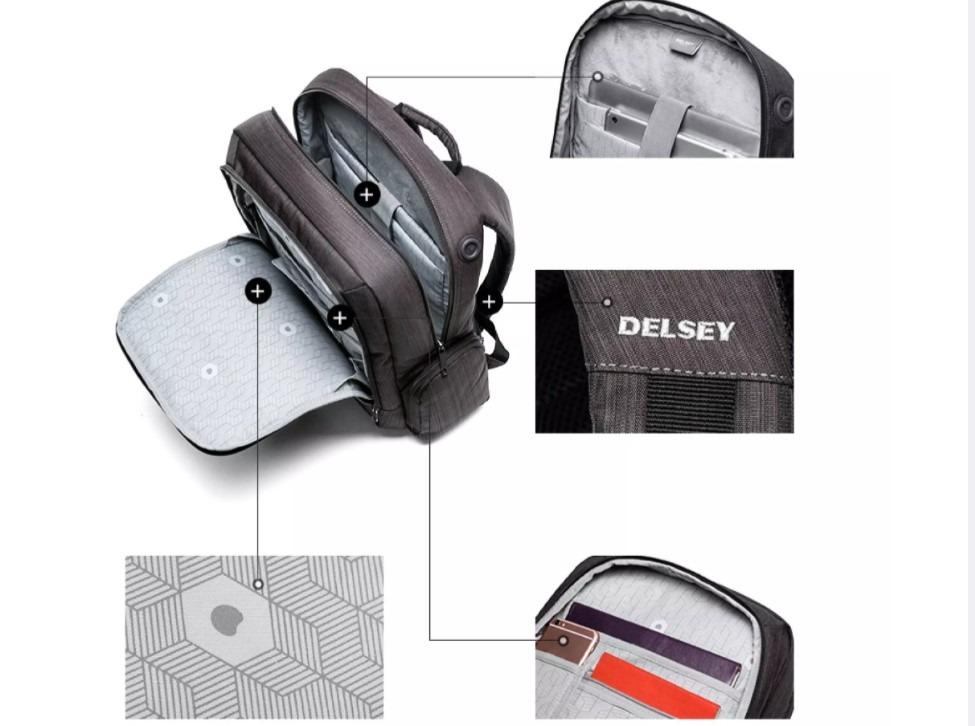 Delsey clair backpack hot sale