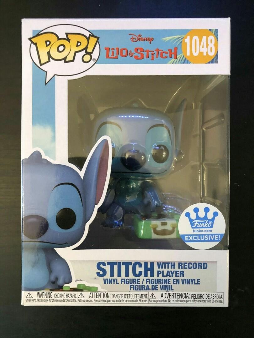 Funko Pop! Disney Lilo & Stitch with Record Player Funko Exclusive Figure  #1048