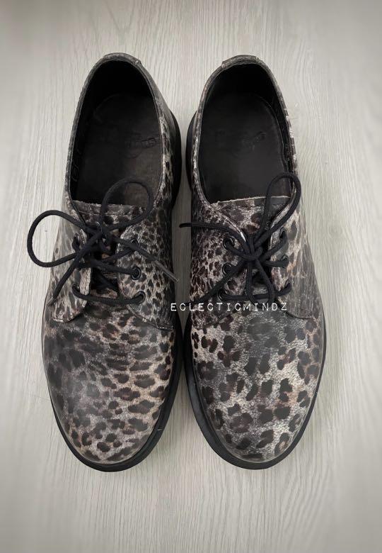 leopard dr martens boots