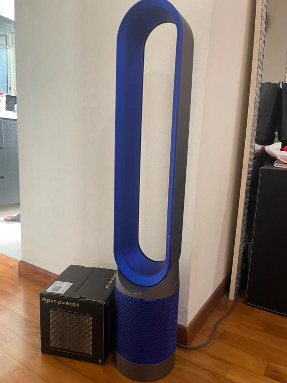 Dyson top fan blue