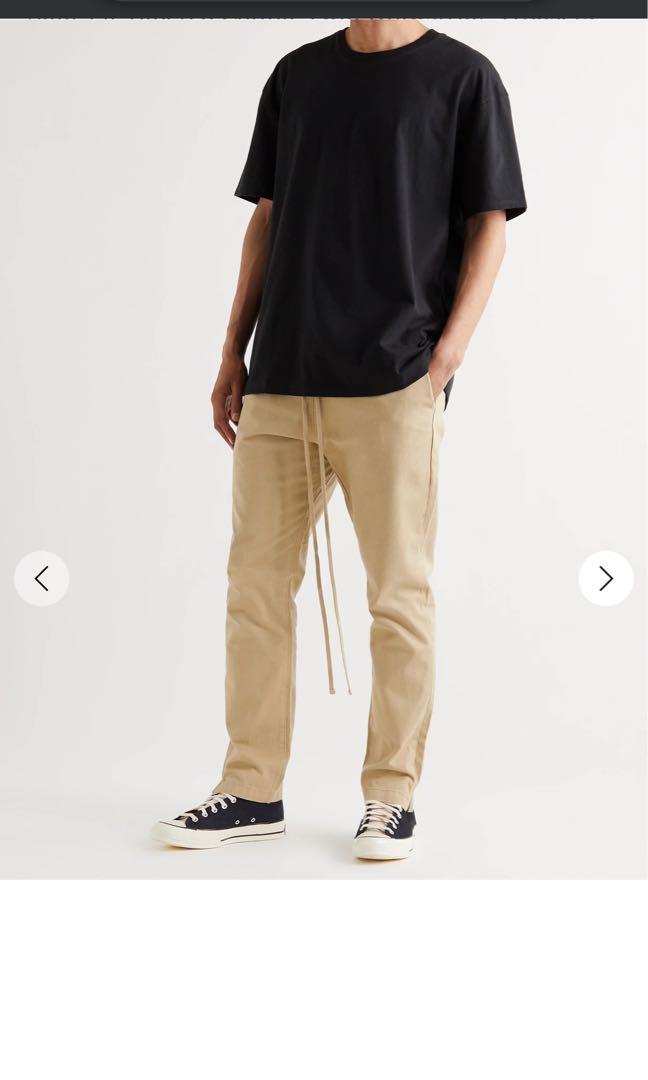 Fear of god essential twill pants, Men 