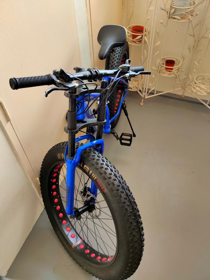Foreknow fat bike full suspension discount