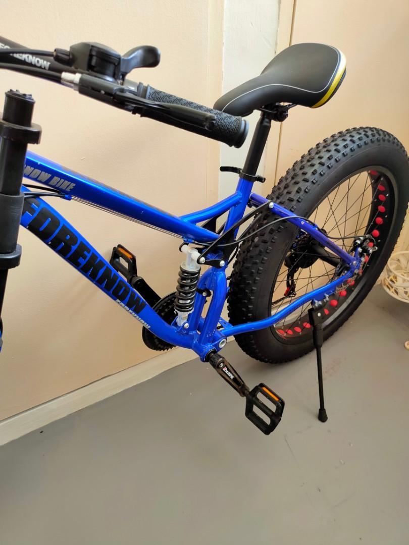 Foreknow Fat Bike Full Suspension