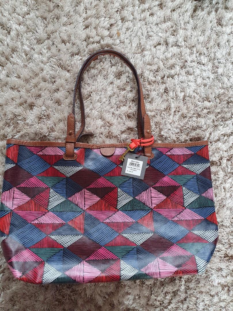 Fossil rachel tote fall clearance multi