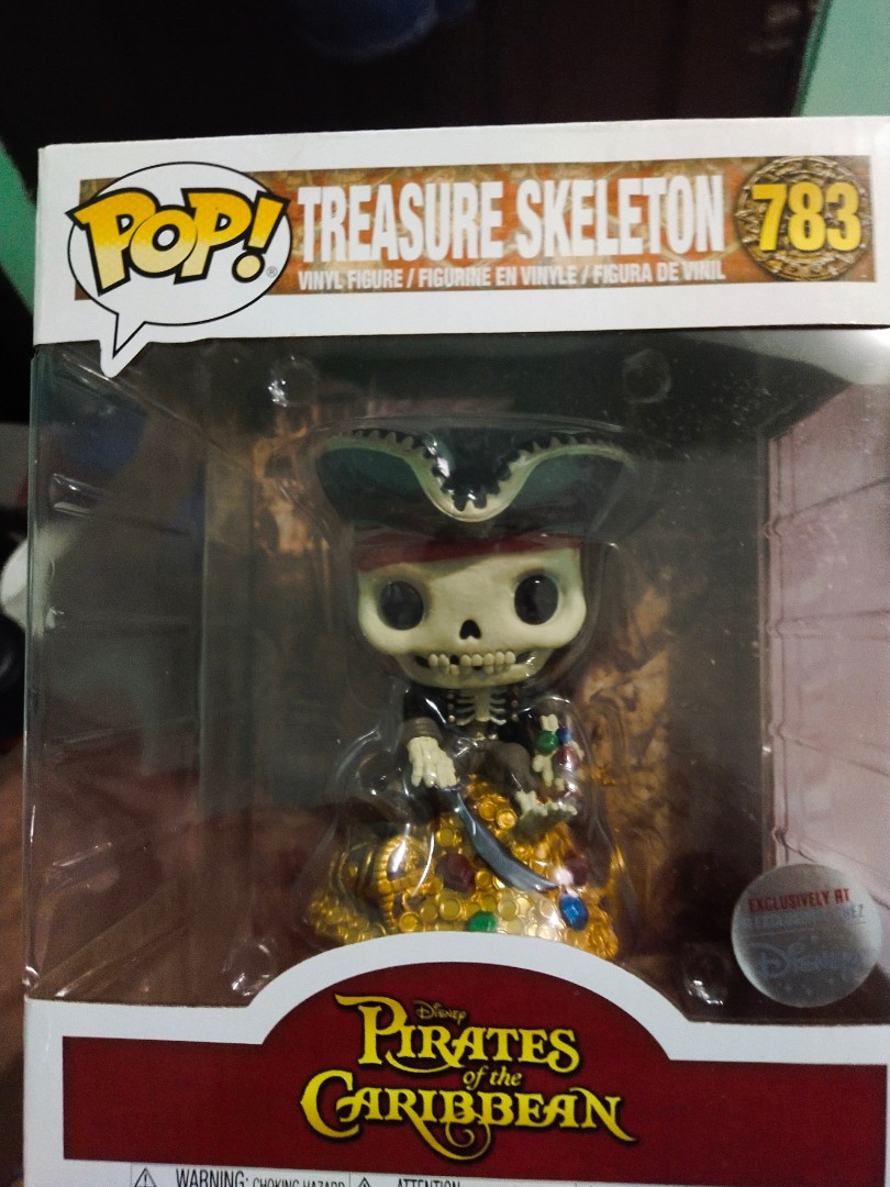 Funko 6" Treasure Skeleton Disney Exclusive, Hobbies & Toys, Toys