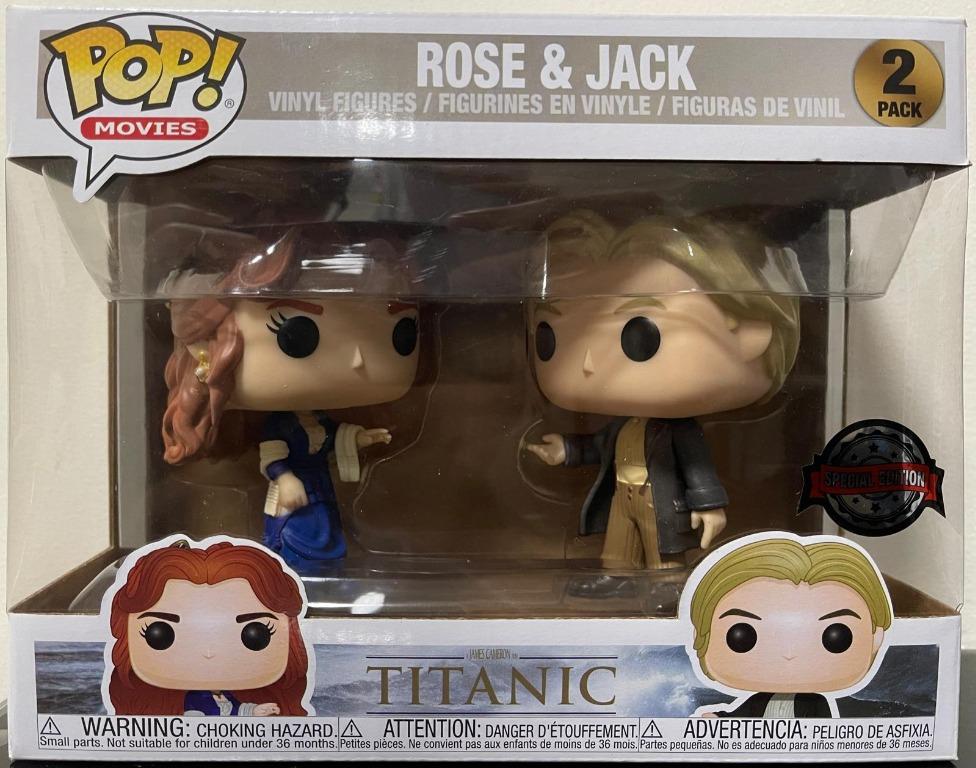 Funko Pop Movies : Titanic - Rose & Jack, Hobbies & Toys, Toys & Games on  Carousell