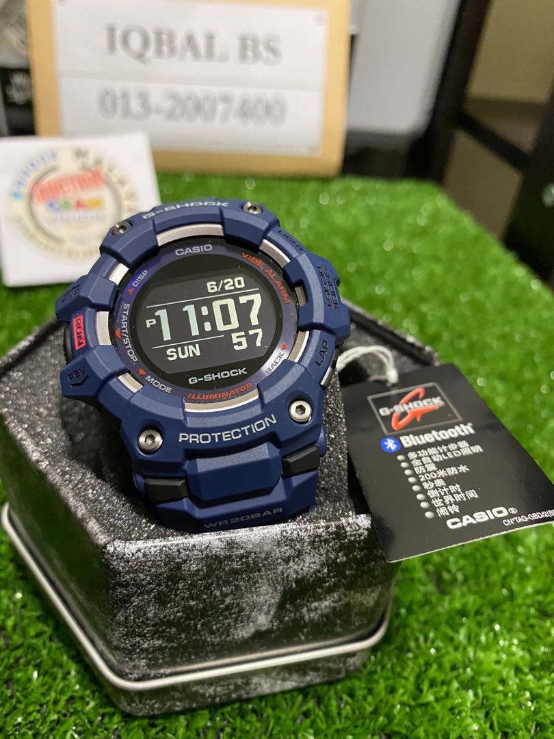 G Shock GBD 100 2PR NAVY BLUE NEW IN BOX