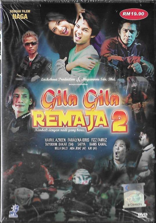 Gila Gila Remaja 2 Malay Movie Dvd Hairul Azreen Faralyna Idris Fizz Fairuz Music Media Cd S Dvd S Other Media On Carousell