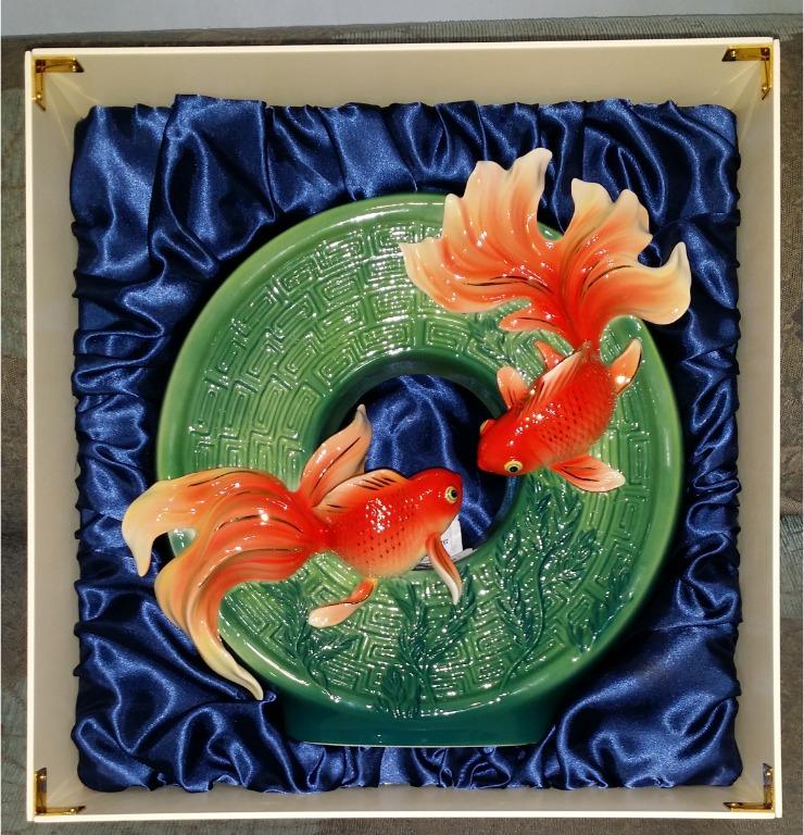 名貴金魚花瓶goldfish Vase Wealth And Honor 傢俬 家居 其他 Carousell