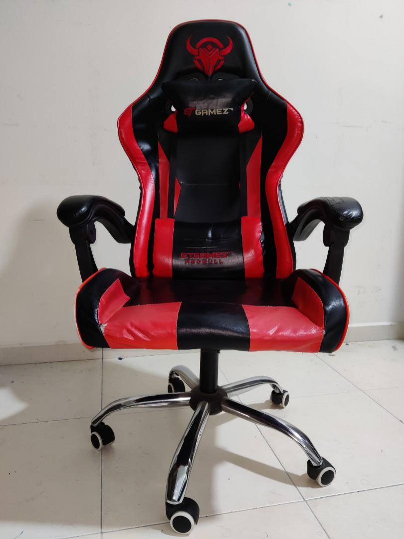 Gtgames Gaming Chair Video Gaming Gaming Accessories On Carousell