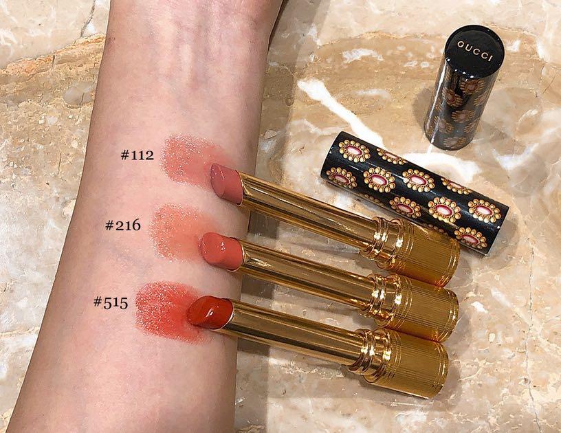 Gucci 唇膏glow u0026 Care lip colour, 美容＆化妝品, 健康及美容- 皮膚護理, 化妝品- Carousell
