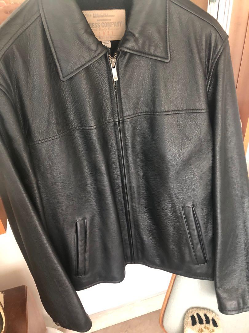 Guess Leather Jacket Men S Fashion Coats Jackets And Outerwear On Carousell