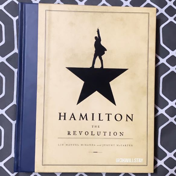 HAMILTON THE REVOLUTION BOOK by Lin Manuel Miranda BOUGHT FROM