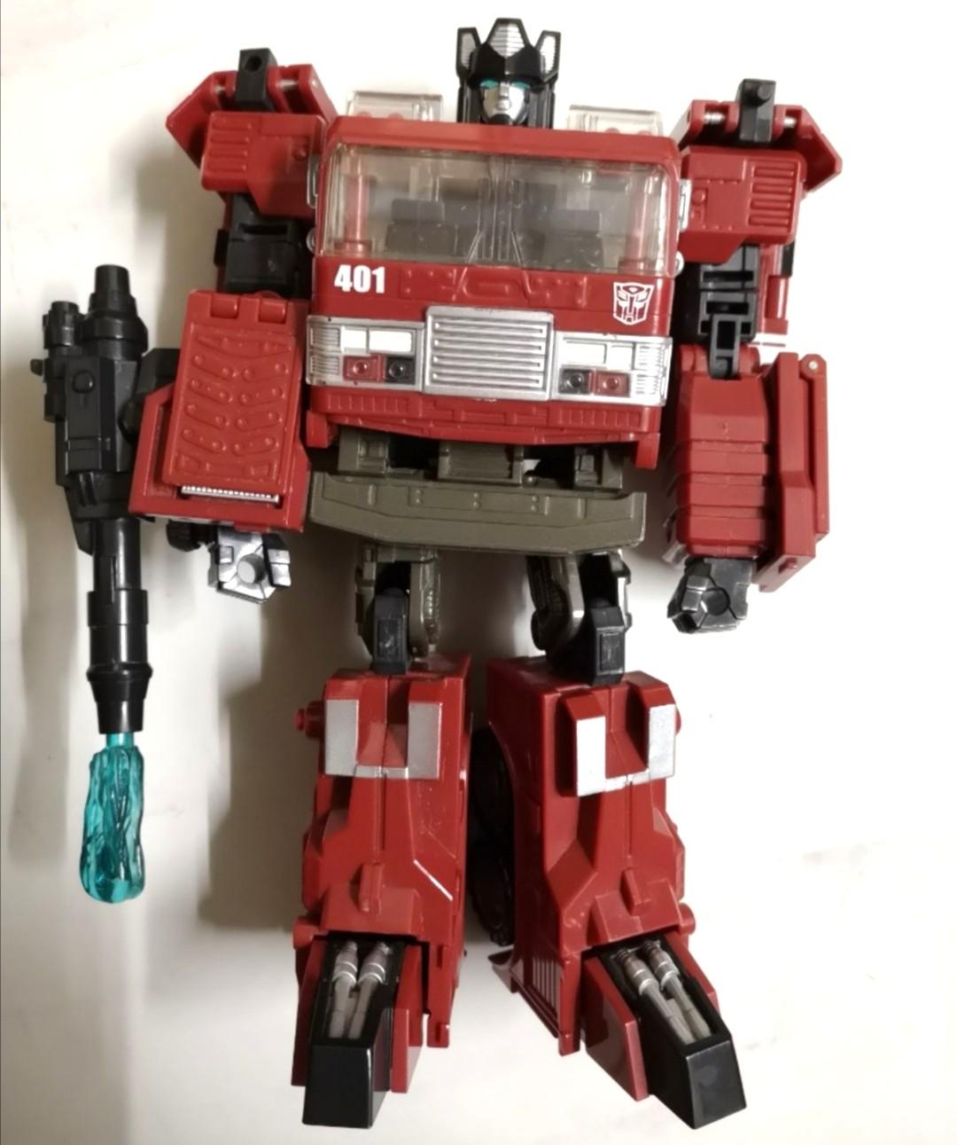 Transformers Universe INFERNO Complete Hasbro Classics Voyager 
