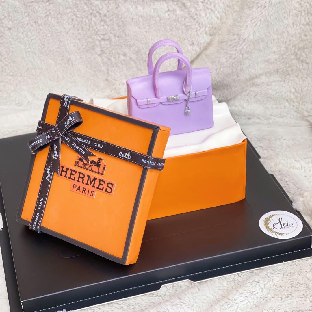 New Zealand Hermes Bag Cake Design B9278 6ce16