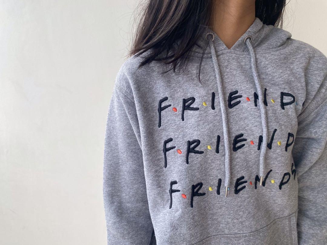 Friends discount grey hoodie