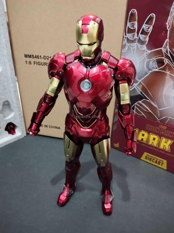 Hot Toys 1 6 Iron Man 2 MMS461D21 MK4 Mark IV Mark 4 Diecast Action Figure