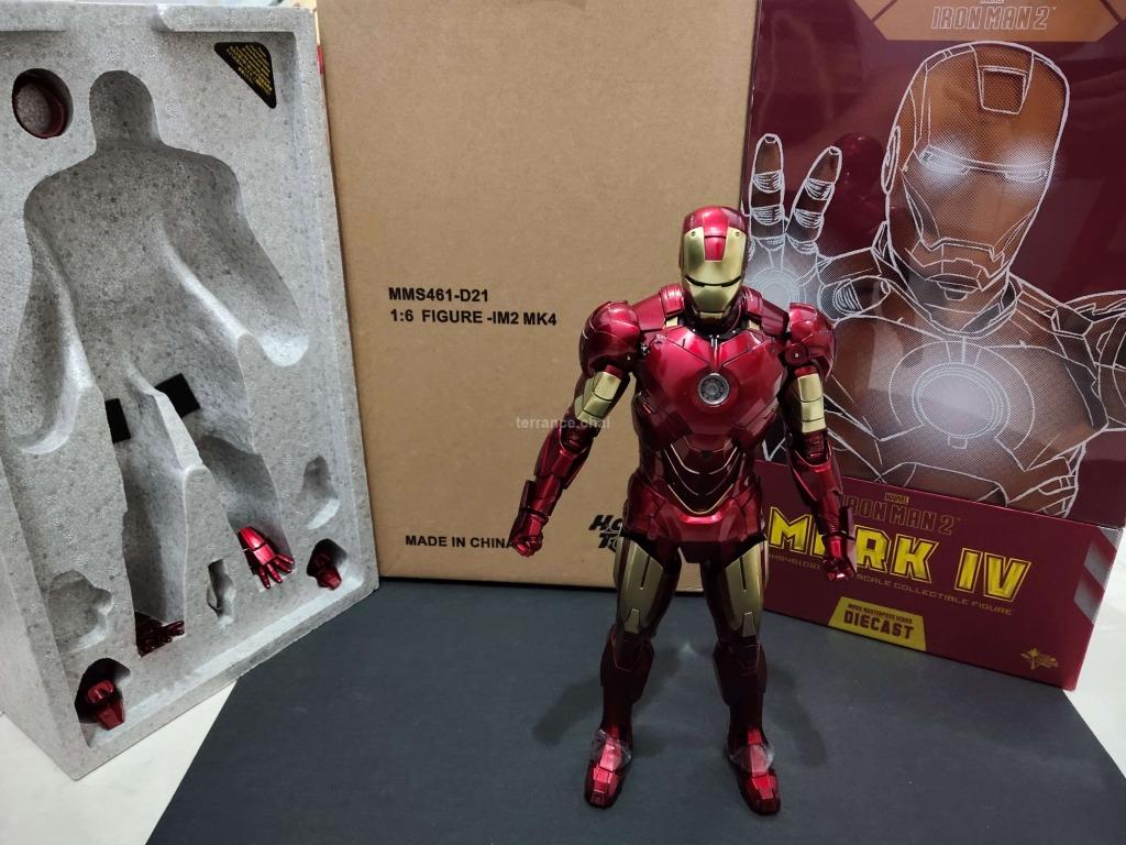 Marvel Iron Man Mark IV 1:6 Movie Masterpiece Action Figure - 24h