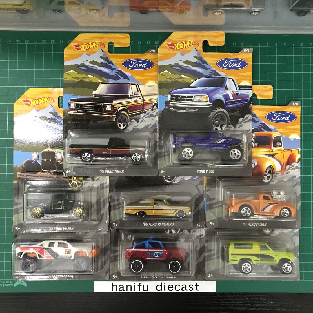 Hot Wheels Ford Truck series Hobbies Toys Toys Games on