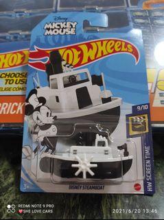 Hot Wheels Mickey Mouse Disney Steamboat