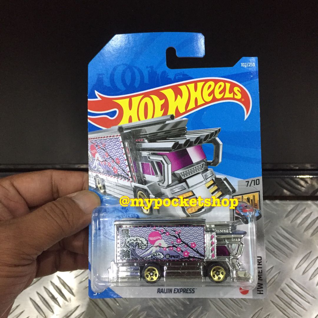 Hot Wheels Raijin Express