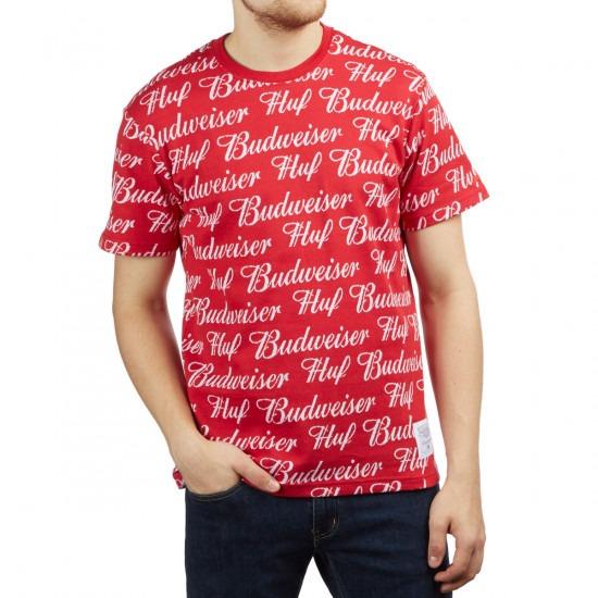 Huf budweiser on sale denim jacket