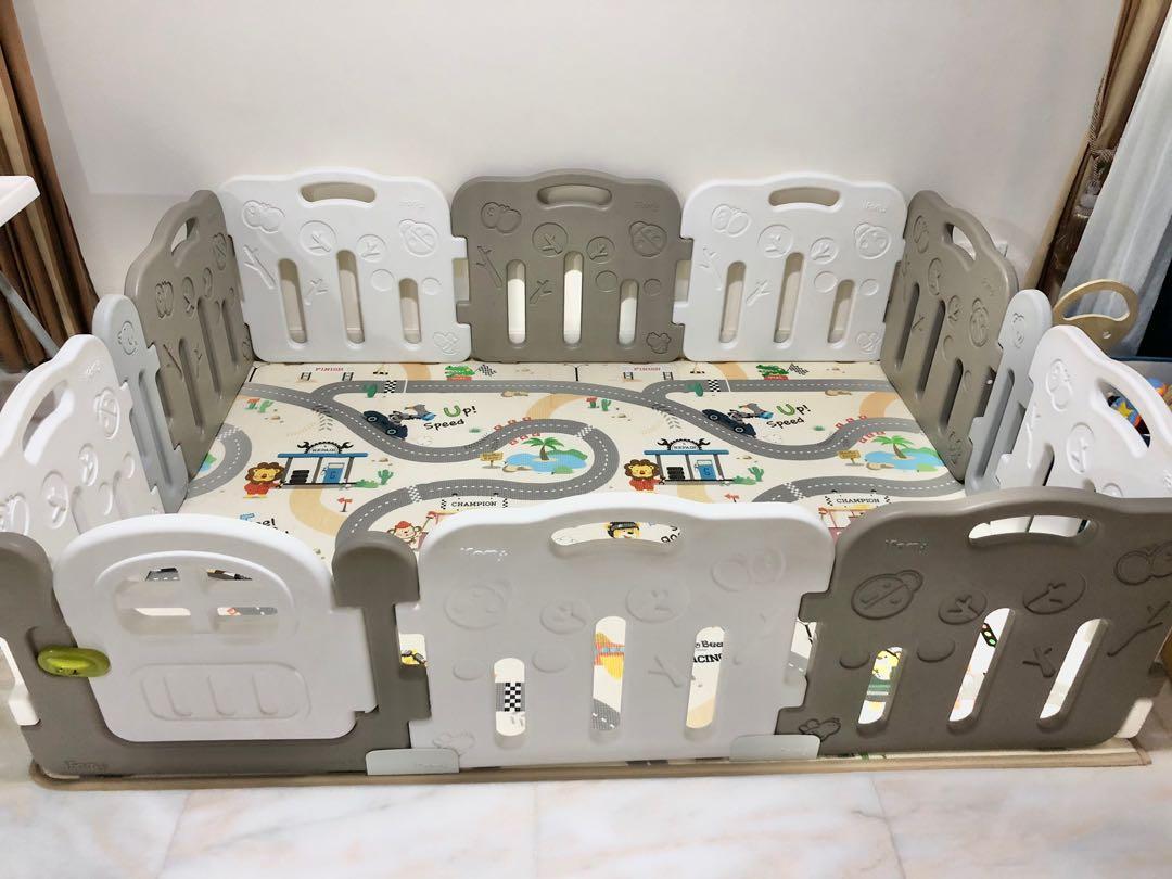 IFAM Forest play yard 10pcs with 4 extensions