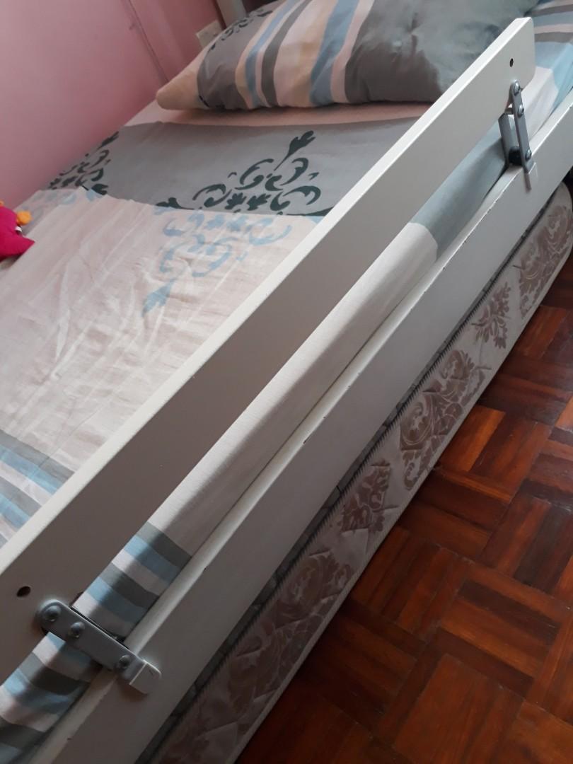 Ikea Bed Rail Guard, Furniture & Home Living, Furniture, Bed Frames