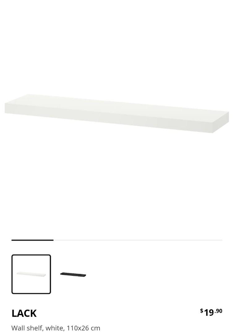 IKEA Lack Shelf New, Furniture & Home Living, Furniture, Shelves