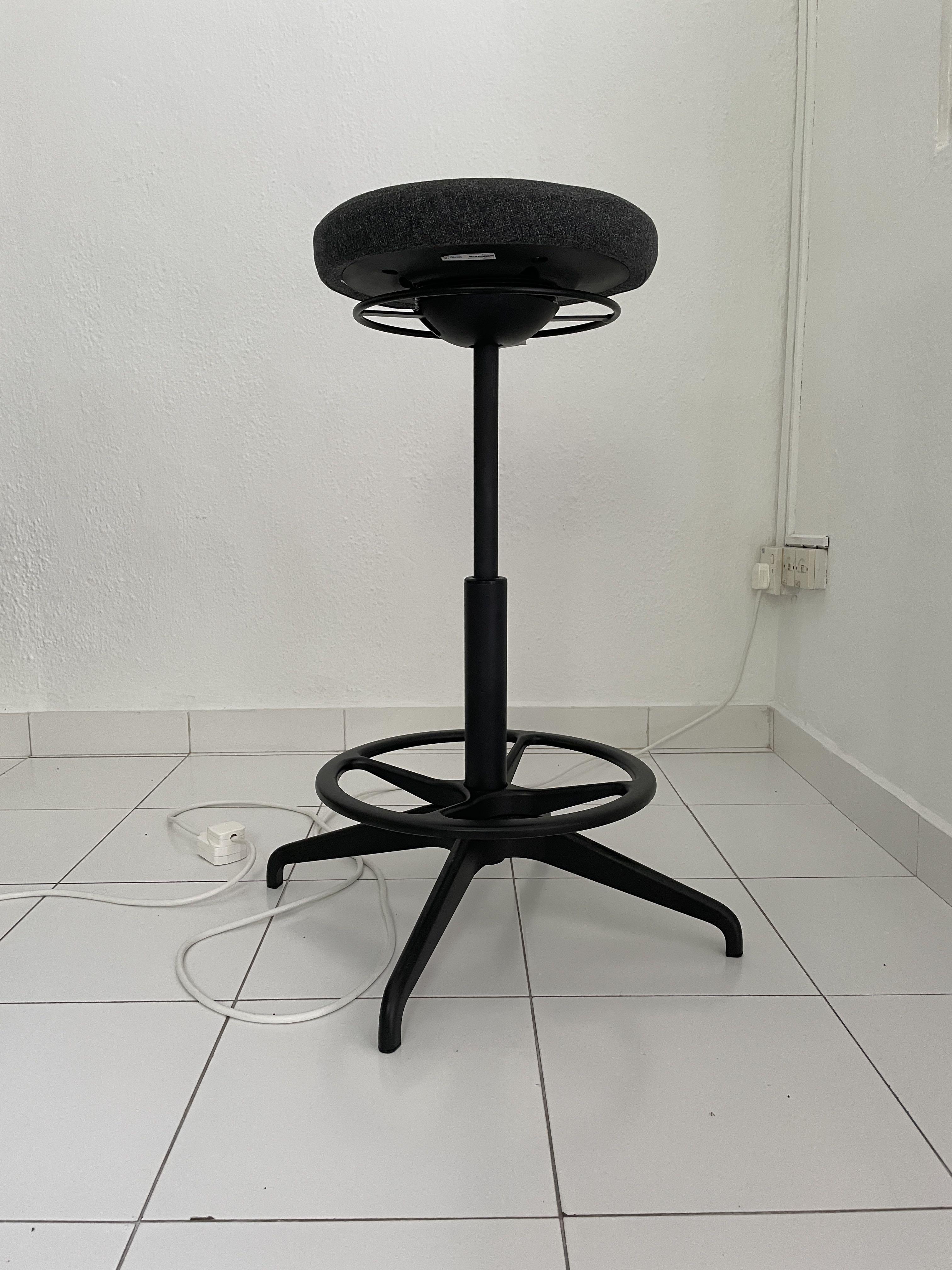 Ikea LIDKULLEN active office stool seat Furniture Home Living Furniture Chairs on Carousell