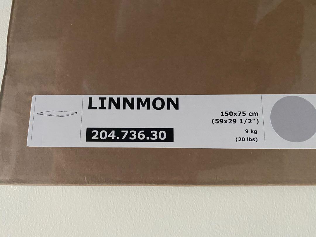 IKEA Linnmon Table Top 150 x 75cm, Furniture & Home Living, Furniture
